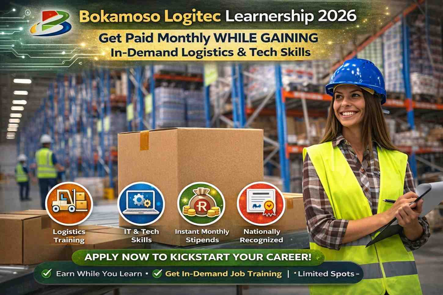 Bokamoso Logitec Learnership 2026