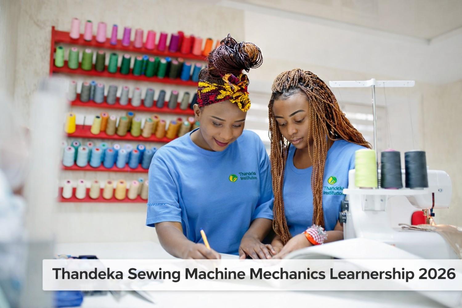 Thandeka Sewing Machine Mechanics Learnership 2026