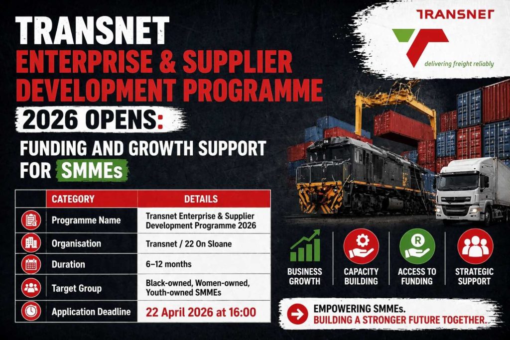 Transnet Enterprise & Supplier Development Programme 2026