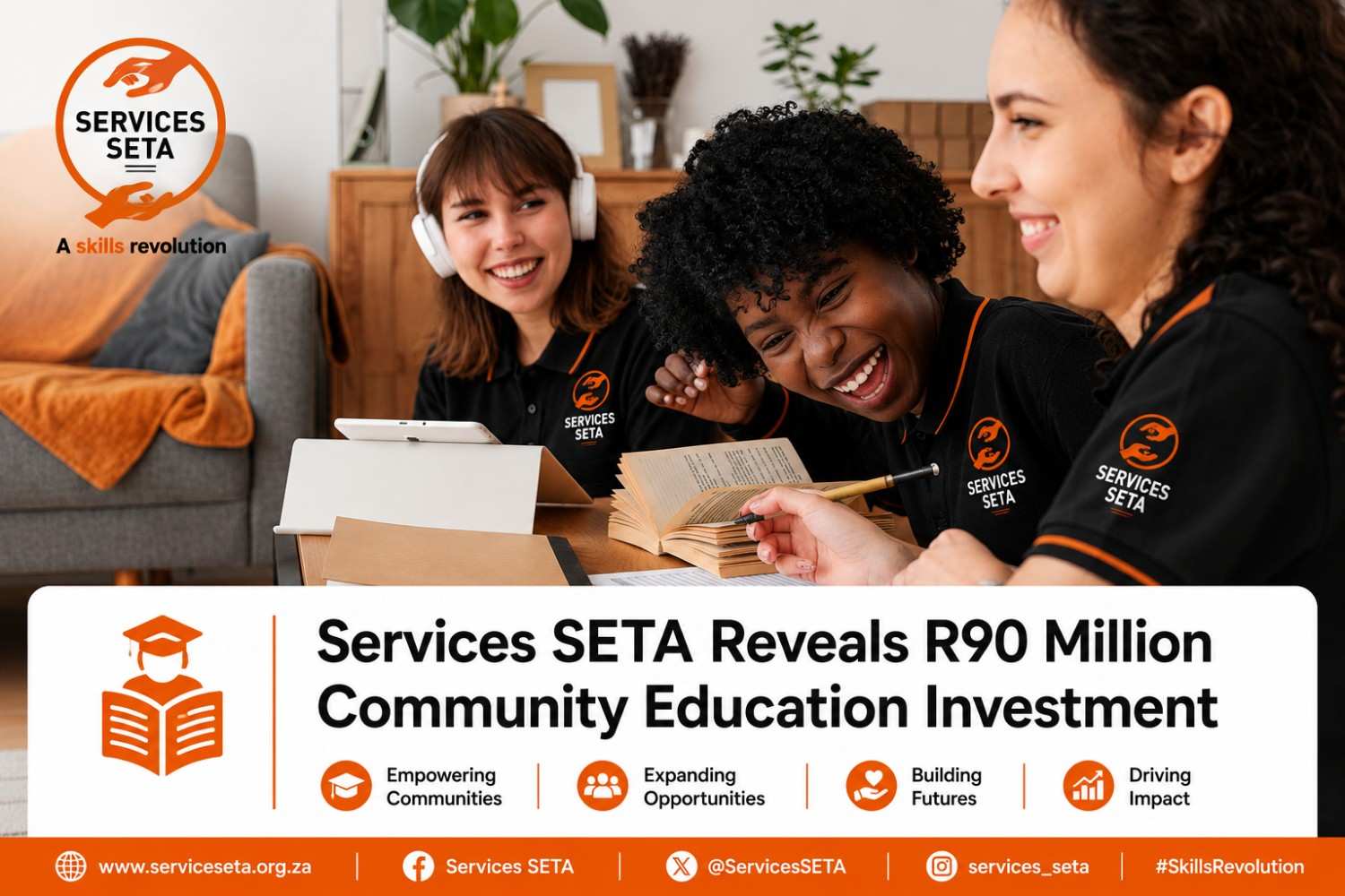SETA Reveals R90 Million Community Education