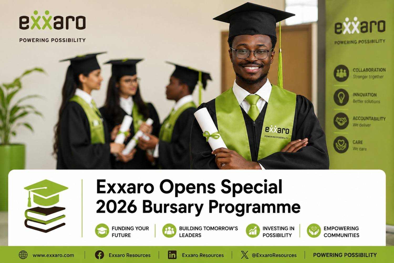 Exxaro Opens Special 2026 Bursary Programme