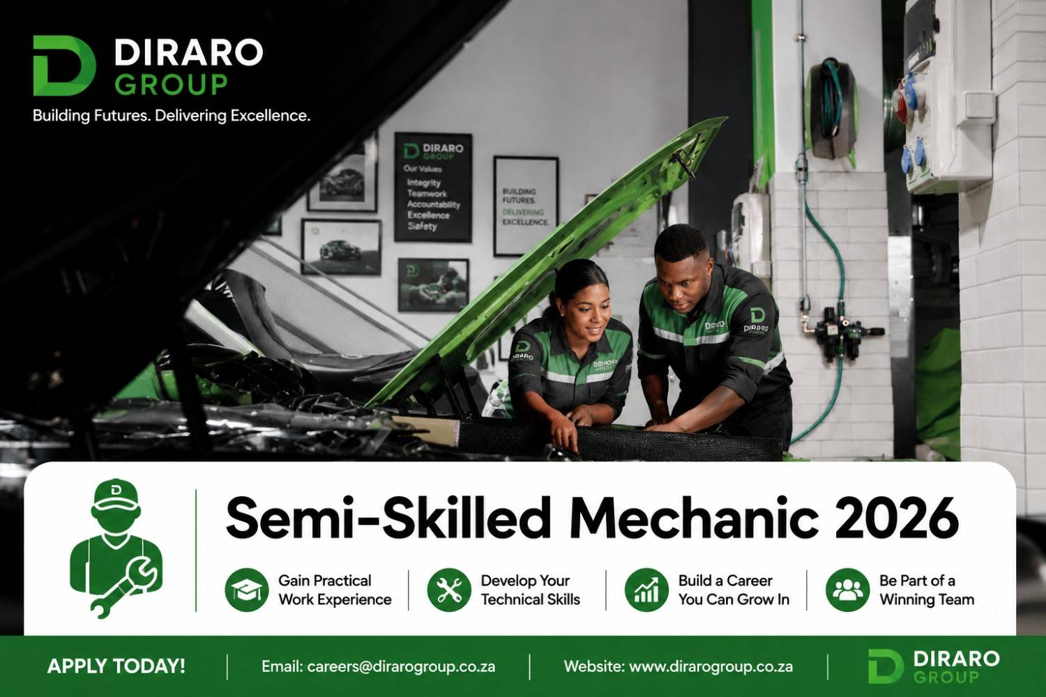 Semi-Skilled Mechanic 2026
